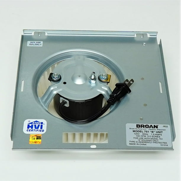 Broan Nutone Motor Wheel Assembly S97017704 for Model F751 71731997