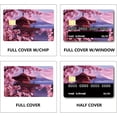 thumbnail image 4 of Credit Card Skin Debit Card Skin Debit Card Sticker Covers No Bubble Slim Small Chip Japanese Scenery Personalized Bank Card Decals Removable Transportation Card Cherry Blossom 7.3x5.4Inch, 4 of 8