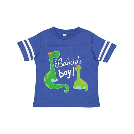 

Inktastic Babcias Boy Grandson Dinosaur Gift Toddler Boy Girl T-Shirt