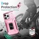 thumbnail image 2 of Funda para GANGXUN iPhone 13 Pro Max - Soporte metálico, Función magnética, Rosa, 2 of 5