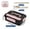 Pink, variant on Large Capacity Compartment Lunch Box, Plastic Microwave Oven Safe Bento Container with Cutlery, Portable Meal Prep Set, Divided Food Storage with Lid, Leakproof Reusable