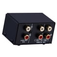thumbnail image 1 of Splitter LYNEPAUAIO Audio Switcher  2 in 1 Out / 1 in 2 Out A/B Switch Stereo Audio Splitter Box with No Distortion  Jack for Switching Between Computer Speakers and, 1 of 7