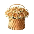 thumbnail image 4 of VMWMSSR Easter Handwoven Wicker Basket With Handles, Natural Rattan Storage Baskets, Decorative Storage Baskets For Wedding Easter Home Decor And Storage C-35cm, 4 of 4