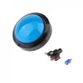 thumbnail image 3 of Interruptor de Botón de Videojuego Arcade LED de 100 Mm V Y Pulsadores de Microinterruptor Azul Hugo Interruptor de luz LED, 3 of 5