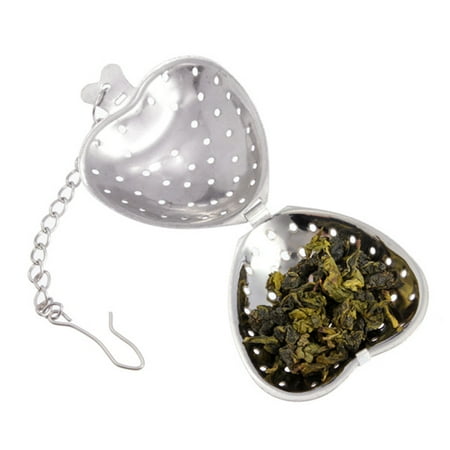 - Stainless Steel Loose Tea Leaf Infuser Ball Spice Strainer Filter Herb Diffuser School Season Discount