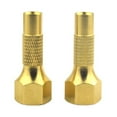 thumbnail image 1 of 2x Heavy Duty Screw-On Tire Air Chuck for Inflator Compressor Gauge Accessories, 1 of 8