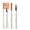 Light Brown, variant on Magic Eyebrow Pencil, Microblading Eyebrow Pencil for Women, 2026 Upgraded 3D Waterproof 4-Tip Spoolie Brush Brow Pen for Natural Brows, Precise Eyebrow Contouring Pen for Beginners (Dark Brown)