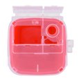 thumbnail image 3 of Tattoo Medical Plastic Sharps Container Biohazard Needle Disposal 1L Size Waste Box Red, 3 of 8