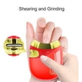 thumbnail image 4 of Electric Nail Clipper Stainless Steel Blade with Rechargeable Portable Safe Curved Protection Design Save Time and Energy Shearing Grinding Fingers Toes for Children Babies Seniors, 4 of 6