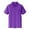 Purple, variant on Boys' Performance Polo Shirt - Collared Golf Grid Short Sleeve Collar Shirts Youth Stretch Lightweight Athletic with Pocket,Color:,4-5 Years