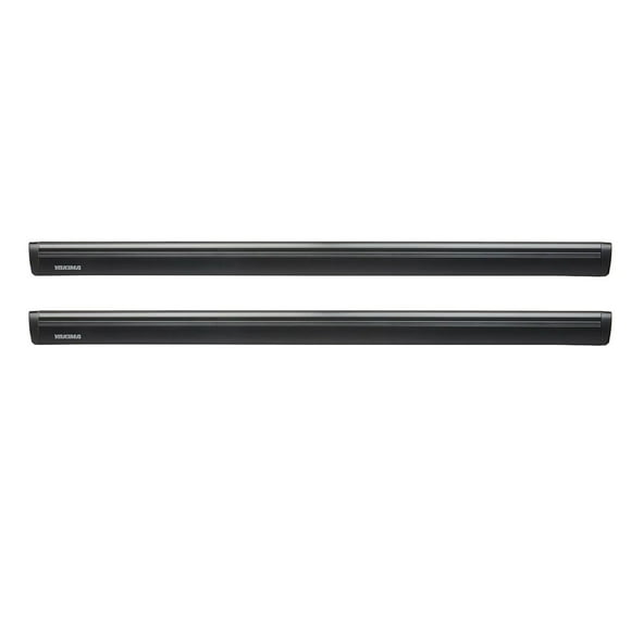 Yakima 70 Inch Aluminum JetStream Aerodynamic Roof Rack Crossbars, Black