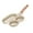 beige, variant on SDFGTstore Omelette Pans with 3 Divided Sections Multifunctional Food Frying Pans for Eggs and Burgers Household Breakfast Cooker