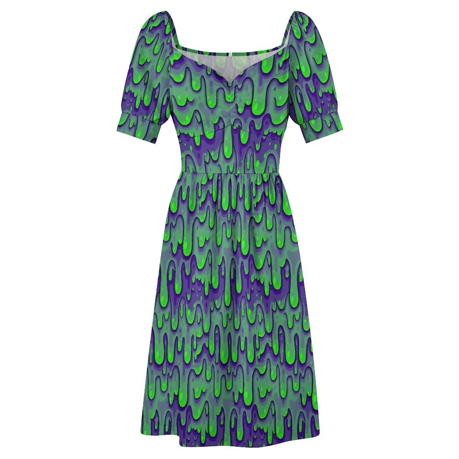 green emerald velvet dress Slime Green Designer Georgette Backless Dress For Women Online – Ordinaree