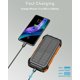 thumbnail image 3 of Cargador solar de batería externa: Banco de energía de 26800 mAh con panel solar Cargador de teléfono móvil USB C de carga rápida 3A JAMW Sencillez, 3 of 5