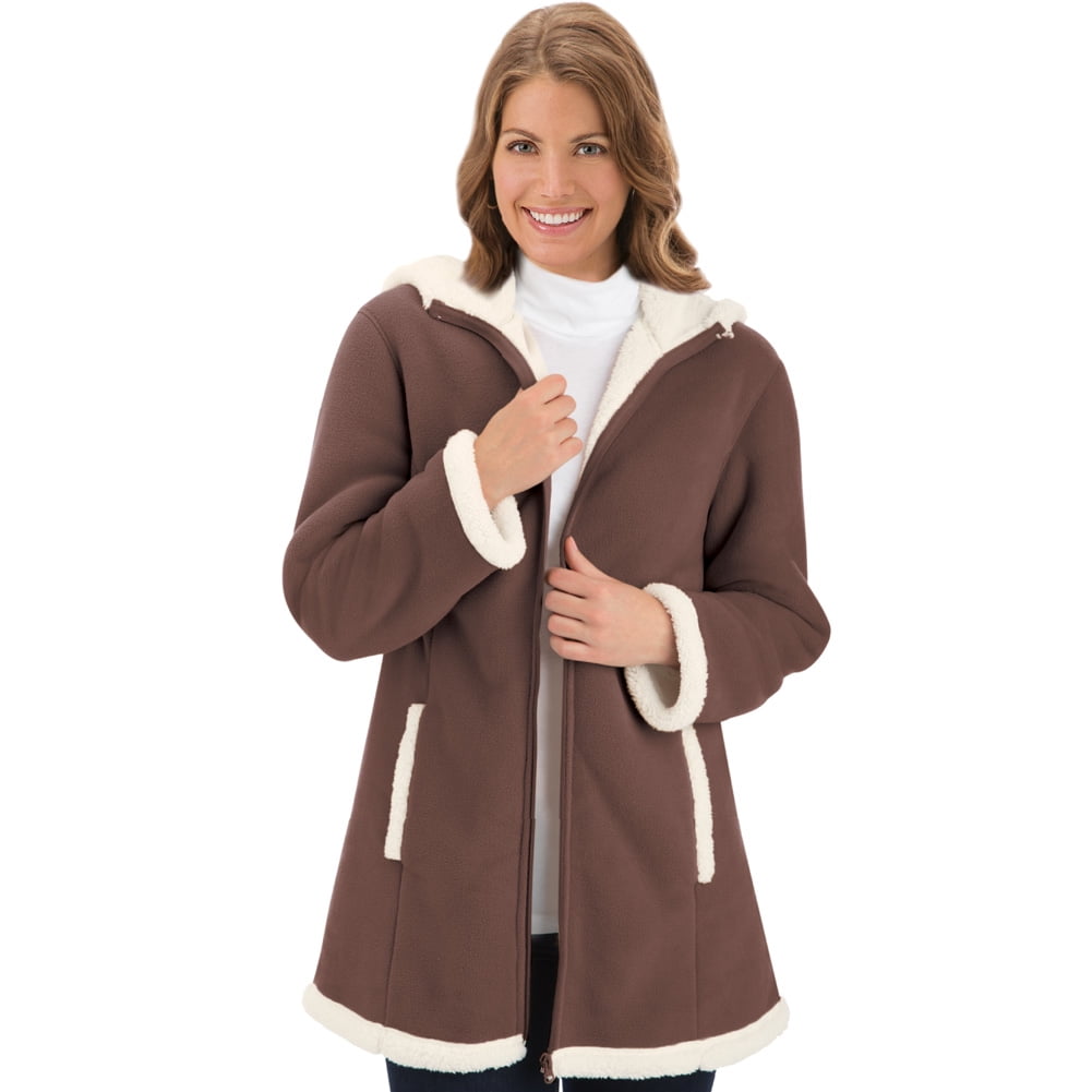 Polar Fleece Sherpa Lined Zip 