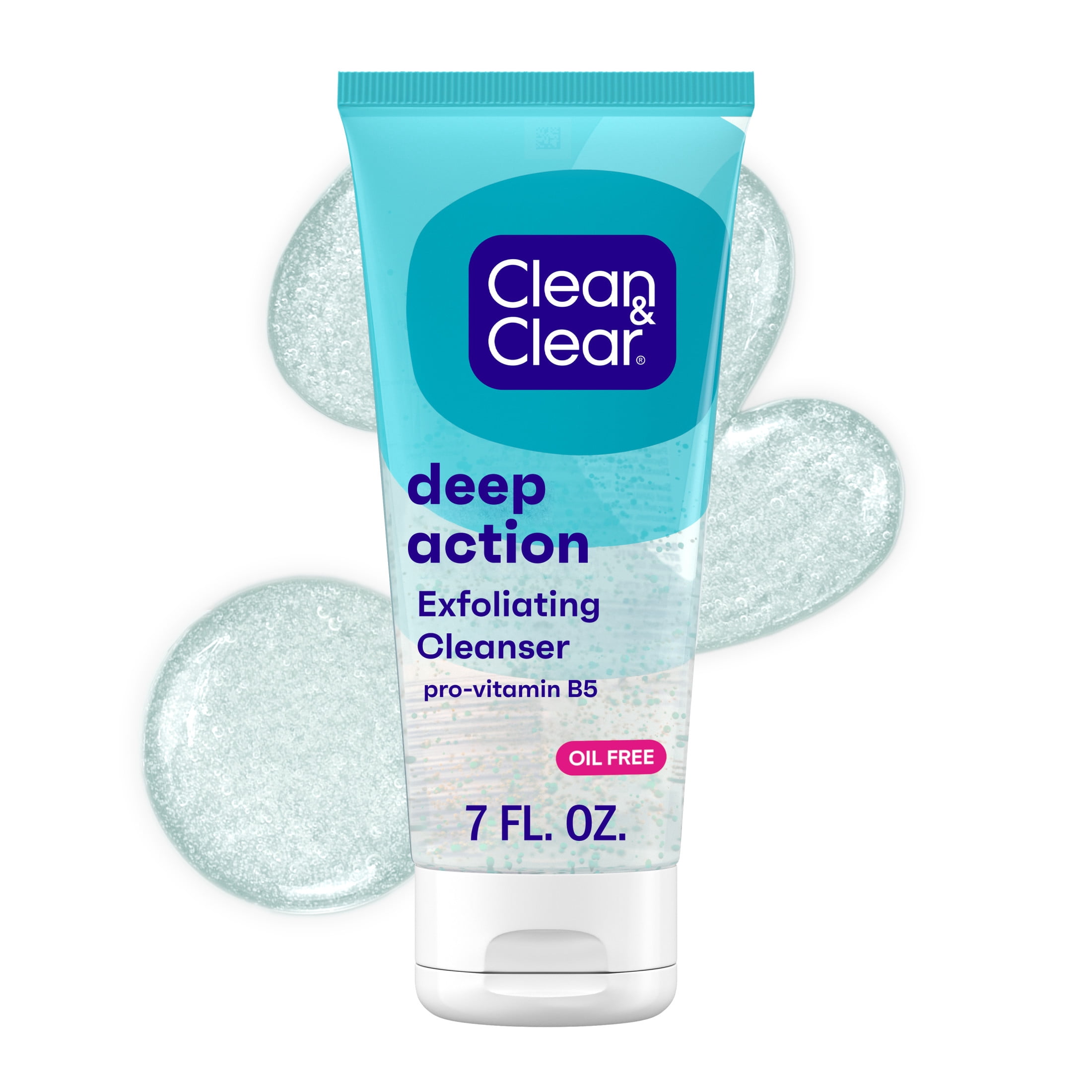 Clean Clear Oil-Free Deep Action Exfoliating Acne Face Wash