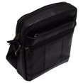 thumbnail image 3 of Genuine Leather Man Purse Shoulder Bag Small Mens Crossbody Messenger Bags for Work & Travel, 3 of 9