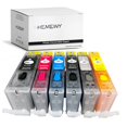 thumbnail image 2 of Cartucho de tinta recargable HEMEINY PGI-250 CLI-251, juego de 6 colores, 2 of 6