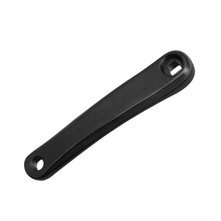 170mm Crank Arm Mountain Bike Left Side Crank Square Hole Crankset Handle Part Replacement Black