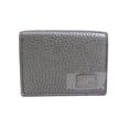 thumbnail image 1 of Pre-Owned FENDI Tri-fold wallet in metallic grey leather for men 7M0280-AJJ1 h30267g (Good), 1 of 5