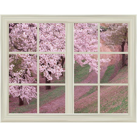 Spring Cherry Blossom Window Mural - 30