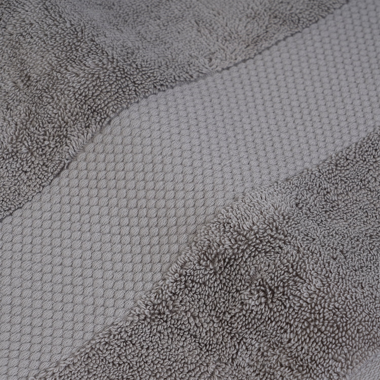 Micro Cotton Farm to Home Solid Color Bath Towel Sets 6 Count