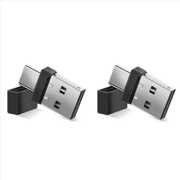 2X USB and Type C 2 in 1 Mouse Jiggler USB Mover Undetectable Automatic Mouse Shaker Wiggler