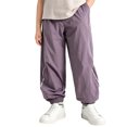 thumbnail image 5 of LvhaoGJOB Kids' Jogger Pants - Soft, Elastic Waist & Pockets - Purple 7-8 Years, 5 of 5