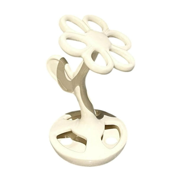 Portacepillos de cerámica Portacepillos de dientes eléctrico Colección moderna Versátil Beige