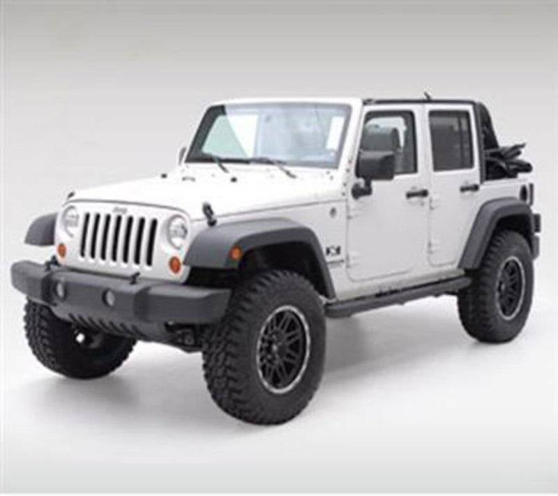 Smittybilt 2007 2018 Jeep Wrangler Jk 4 Door Sure Steps 3 Side Bar Textured Black Jn49 S4t Walmart Com