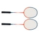 thumbnail image 3 of Juego de raquetas de bádminton, raquetas dobles de una pieza de aleación de hierro ligeras con bolsa de almacenamiento para principiantes YUNYI BRAND Deportes, 3 of 8