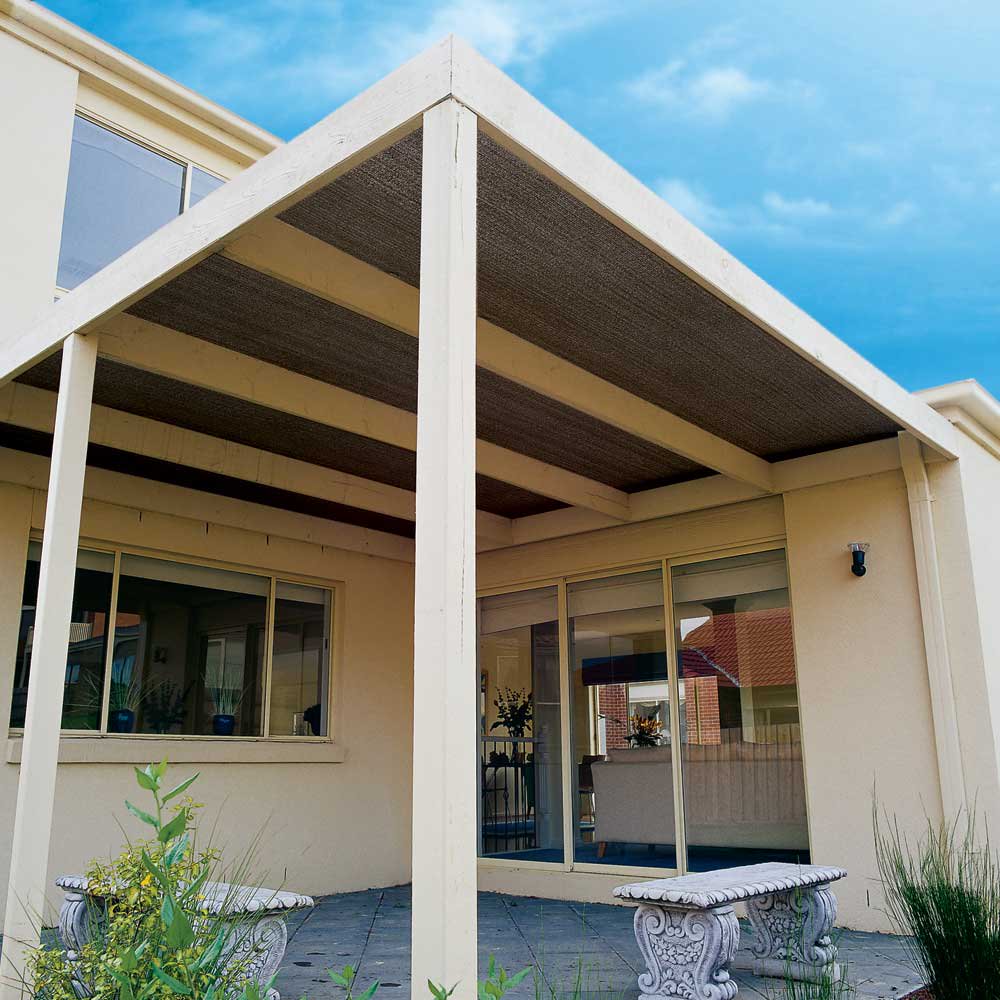 Coolaroo Shade Fabric Roll; 70% UV Block; 12'x50'; Black - Walmart.com