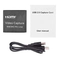 thumbnail image 3 of CARYWON Capturadora de Video HDMI, 4K HDMI a USB 3.0 Convertidor Video, Tarjeta de Captura de Video, 3 of 9