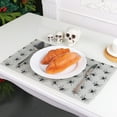 Daily Deals Clearance! Halloween Bat Yarn Roll Meal Mat Festival