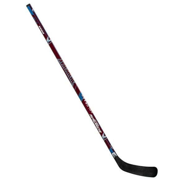 Franklin Sports NHL Avalanche Street Hockey Stick - 48" Jr Right Handed