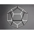 thumbnail image 5 of 40 Inch 108W 1 Led X--Large Pendant Et2 Lighting E25108-Bk, 5 of 7