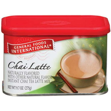 General Foods International Coffees: Chai Latte Tea Latte Mix, 9.7 oz