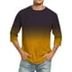 thumbnail image 1 of Camisas de Manga Larga para Hombres Imprimir Casual Cuello Redondo Blusa de Manga Corta, Camisas de Lino para Hombres, 1 of 4