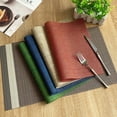thumbnail image 3 of LINLIN Placemats, 4Pcs PVC Washable Placemats for Dining Table Mat Non-Slip Placemat Set in Kitchen Accessories, 3 of 6