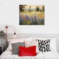 thumbnail image 4 of COMIO  Vintage Landscape Wall Art Wildflower Field Meadow Painting Prints Nature Rustic Country Canvas Pictures Farmhouse Wall Decor Framed, 4 of 4