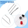 thumbnail image 3 of HLONK 88 Pcs Hand Sewing Needles Set  6 Different Needles  Large Eye Blunt Needles  Sewing Needles  Beading Needles  Embroidery Needles  Leather Needles Threader for Hand Embroidery Uphol, 3 of 7