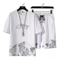 thumbnail image 1 of Conjunto De Camiseta Y Pantalón De Hombre, Chándal Hip Hop, 1 of 8