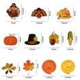 thumbnail image 6 of Thanksgiving Decorations Niyattn Fall 34 Pcs Hanging Swirls Ceiling Decor - Fall Maple Acorns Pumpkin Turkey Ceiling Decoration, 6 of 7
