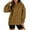Coffee, variant on HAiming Womens Oversized Hoodies Solid Color Long Sleeve Pullover Tops 2025 Fall Casual Loose Sweatshirts with Pocket