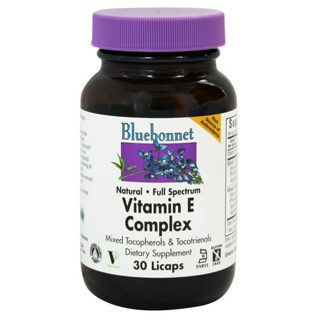 Bluebonnet Nutrition - La vitamine E naturelle complexe gamma élevé - 30 capsules remplies de liquide