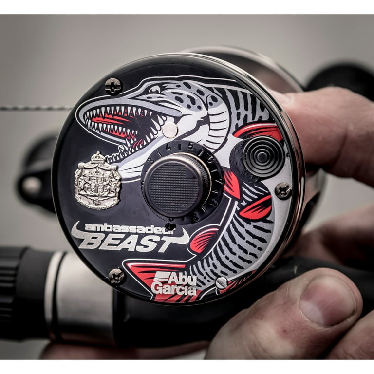 Abu Garcia Ambassadeur Beast Fishing Baitcast Round Reel - Walmart.com