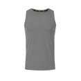thumbnail image 2 of pstuiky Camisetas interiores de tirantes para hombre, Camiseta deportiva corta sin mangas con cuello redondo y elástica de color liso para hombre Chaleco para hombre m, 2 of 6