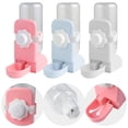 thumbnail image 3 of Comedero de agua para conejos de 500 ml, dispensador de agua suspendido, botella de agua automática para animales pequeños., 3 of 9