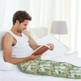 thumbnail image 5 of Bingfone Rabbit And Carrot Mens All Over Print Sleep Pajama Pants-Medium, 5 of 5