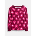 thumbnail image 2 of Wonder Nation Girls' Snug Fit Cotton Pajama Top and Pants Set, 2-Piece, Sizes 4-10, 2 of 3